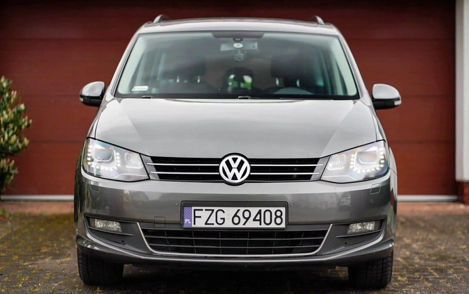 Volkswagen Sharan cena 55900 przebieg: 299300, rok produkcji 2014 z Żagań małe 211